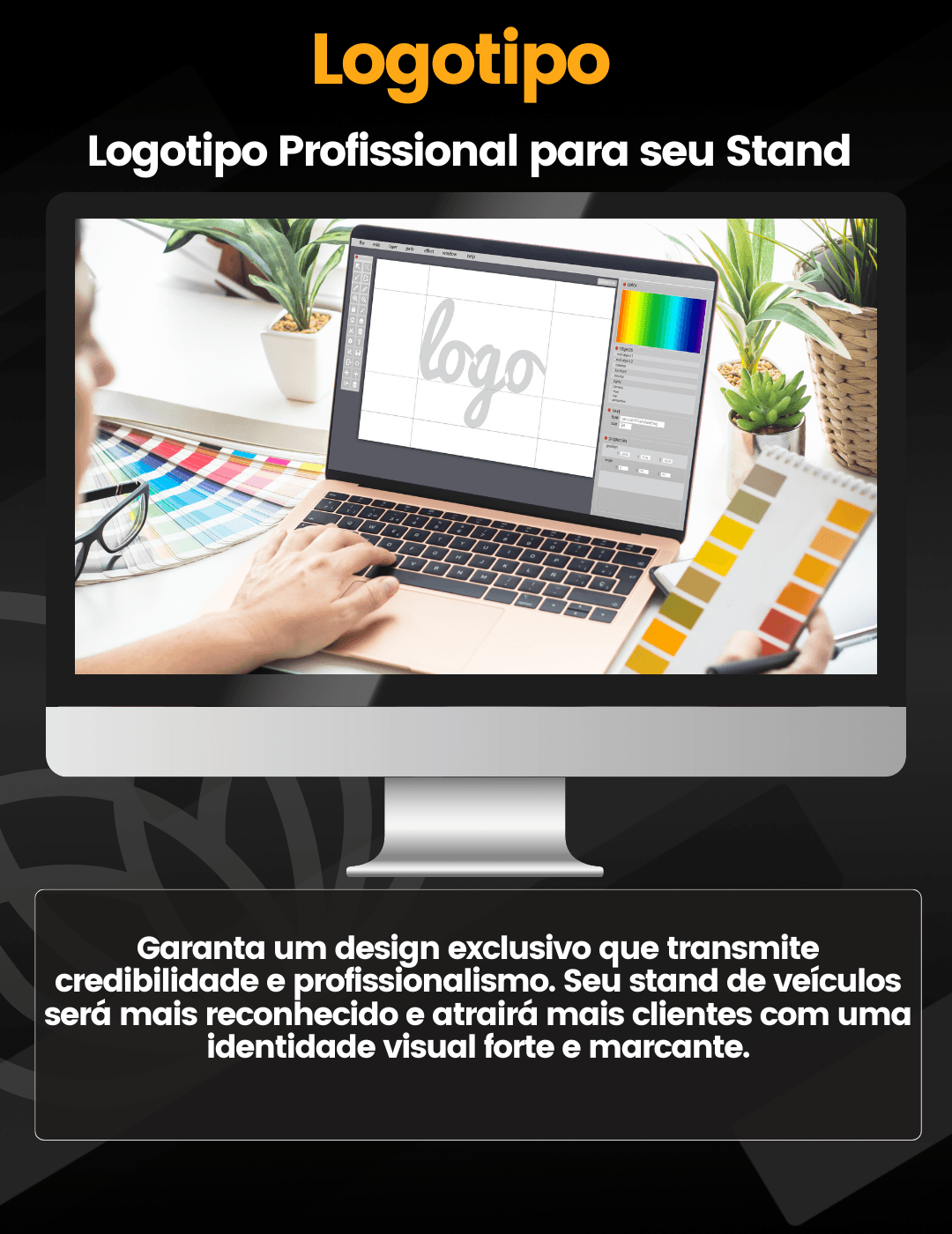 Criação de Logotipo para Stands de Carros